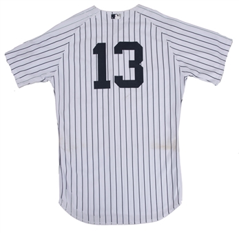 2010 Alex Rodriguez Game Used & Signed New York Yankees Home Jersey Used For Career Home Run #598 (MLB Authenticated & Rodriguez LOA)